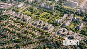 2-к квартира, строящийся дом, 63м2, 1/9 этаж